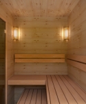 Sauna Lampen SAWO LAMPEN- UND LAMPENSCHIRM 914-VP SATZ, KIEFER