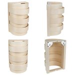 Sauna lamps SAWO LAMP AND LATTICE SET 917-A, ASPEN