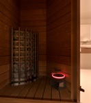 Aroma-annostelulaite Lisävarusteet Aroma-annostelulaite Ilmanvaihto SAUFLEX Liikkuvat saunat IDEA LAHJAKSI WELLNESS SPA WIRELESS SAUNA AIR MIXER LUX