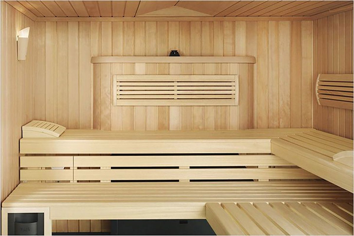 ASPEN SAUNA BENCH WOOD SHP 28x90x2400mm 4 PIECES, 28 x 90 mm, 2400 mm -  