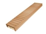 Modular elements for sauna bench PREMADE MODULE, ALDER, 140x400x1600-2400mm