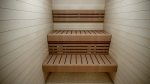 Modular elements for sauna bench PREMADE MODULE, THERMO ASPEN, 140x400x1600-2400mm