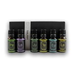 Aroma+ SAUFLEX SAUNA ESSENTIAL OIL COLLECTION 4X10ML, AROMA PLUSS