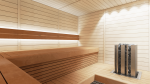 Sauna wall & ceiling materials ASPEN LINING STP 15x68mm 1500mm-2400mm