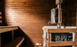 Sauna Warmwasserbehälter SAUFLEX Mobile Saunen SKAMET BOILER 30l, UNBEDECKT, ROSTFREIER STAHL