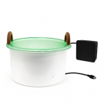 Sauna buckets, pails, basins Sauna LED light Sauna light Miscellaneous CARIITTI LED ILLUMINATED BOWL 5,0 L