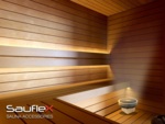 Ventilation SAUFLEX Saunas mobiles Distributeur de sauna aromatique Distributeur de sauna aromatique WIRELESS SAUNA AIR MIXER