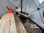 Ventilation SAUFLEX Saunas mobiles WIRELESS SAUNA AIR MIXER