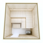 Fais ton propre kit Fabriquer un sauna Le kit KIT DE CONSTRUCTION COMPLET - SAUNA OPTIMAL, TREMBLE