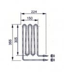 Sauna spare parts Heating elements for sauna heaters EOS HEATING ELEMENTS