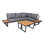 Sets Tables GARDEN FURNITURE SET MALTA MODULAR SOFA, 2 TABLES