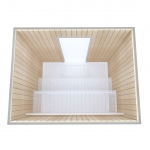 Sauna building kits 2 BUILDING KIT 2 - SAUNA STANDART, ASPEN