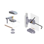 Muu Muud saunatarvikud ABLOY AURUSAUNAUKSE HING, HALL, ABLFL75 PSSD Al/HO ABLOY AURUSAUNAUKSE HING, HALL, ABLFL75