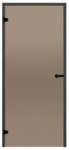 Doors for sauna Sauna building materials HARVIA BLACK LINE SAUNA DOOR, PINE, BRONZE, 70x190cm - D71901BL HARVIA BLACK LINE SAUNA DOORS