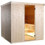 HARVIA Sauna Cabins SAUNA CABIN HARVIA VARIANT «SQUARE» 1,2 x 1,2M, HARVIA DELTA D36, S1212 HARVIA VARIANT «SQUARE»