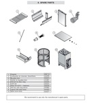 Equipement supplémentaire HARVIA WX682, ASH BOX