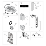 Harvia el. Saunaofen-Ersatzteile Ersatzteile für elektrische Heizungen Harvia HARVIA FORTE DATENKABEL 10m, WX315 HARVIA FORTE ERSATZTEILE