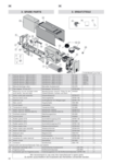 Steam spare parts HARVIA HGX, WATER TANK, ZSTM-010