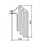 Harvia el. Saunaofen-Ersatzteile Ersatzteile für elektrische Heizungen Harvia Ersatzteile Heizelemente für Öfen HARVIA HEIZELEMENTE ZSF-30 2000W/230V HARVIA HEIZELEMENTE