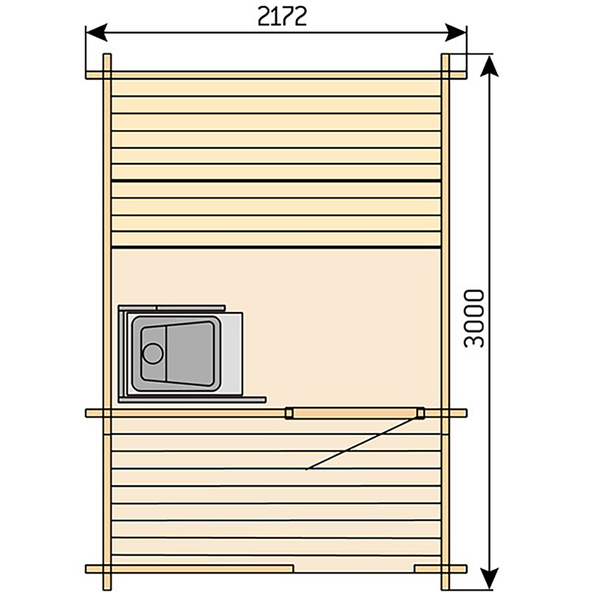 Финская сауна Harvia