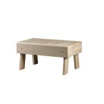 Sauna stool Modular elements for sauna bench STOOL HS 1, ASPEN, ALDER, THERMO ASPEN