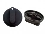 TylöHelo el. sauna heater spare parts TYLÖHELO KNOB FOR TIMER & THERMOSTAT, BLACK TYLÖHELO KNOB FOR TIMER & THERMOSTAT