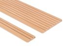 Sauna wall & ceiling materials Sauna building materials ALDER SAUNA LINING SRP 15x82mm 1800mm 6 PIECES ALDER LINING SRP 15x82mm 1800-2400mm 6 PIECES