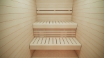 Modular elements for sauna bench BACKREST, ASPEN, 28x200x1600-2400mm