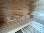 Miscellaneous KLAFS Sauna Cabins SAUNA CABIN KLAFS PREMIUM A 2265x2600x220mm, SPRUCE KLAFS PREMIUM A