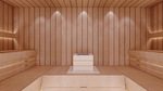 Sauna wall & ceiling materials ALDER LINING STP 15x125mm 1800-2400mm