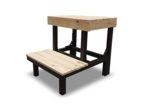 Modular elements for sauna bench SAUFLEX Mobile Saunas Sauna stool Modular sauna bench SAUFLEX DISASSEMBLABLE BENCH 650x450x660mm, PINE