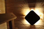 Sauna LED Beleuchtung Sauna Lampen SAUNA LED BELEUCHTUNG BIRRA, VIERECKIG, HELL-DUNKEL SAUNA LED BELEUCHTUNG BIRRA, VIERECKIG