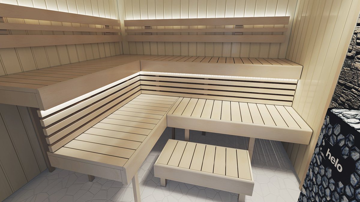 Banc De Sauna Modulaire Optimal Tremble Grand Tremble Saunainter Com