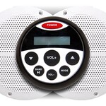 Sauna audio & video systems MUSIC CENTER, SET, WATERPROOF, 2 SPEAKERS MUSIC CENTER, SET, WATERPROOF