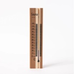 Sauna Thermo- und Hygrometer SOLO SAUNIA THERMOMETER, THERMOKIEFER, 290x60mm, 460L SAUNIA THERMOMETER, THERMOKIEFER