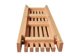 Modular elements for sauna bench Sauna stool SAUNA STOOL 700x380x340 ALDER STOOL 700x380x340 ALDER