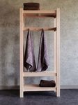 Miscellaneous HIGH WOODEN SHELF X3 800x400x1200