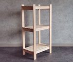 Miscellaneous HIGH WOODEN SHELF X4 800X400X1750