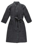 Sauna clothes Clothes for sauna BATHROBE KENNO BLACK&GREY, L/XL