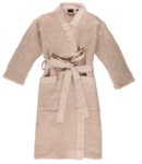 Textiles de sauna vêtements pour sauna PEIGNOIR KENNO BEIGE, S/M