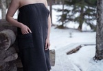 Sauna clothes Clothes for sauna RENTO KENNO SARONG WOMEN'S SAUNA SKIRT 145x85cm, GRAY