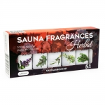 Aromituoksut saunaan OUTLET SAUFLEX SAUNATUOKSUT SARJA, 5Х15ML, YRTIT