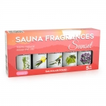 OUTLET Saunaaroomid SAUFLEX SAUNA ETERLIKUDE ÕLIDE KOMPLEKT 5X15ML, TAIMNE