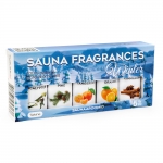 Arômes de sauna SAUFLEX SAUNA HUILE ESSENTIELLES COLLECTION 5X15ML, HIVER
