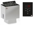 SAWOTEC Sauna poêles électriques POÊLE ÉLECTRIQUE SAWOTEC NORDEX PLUS NRX-90Ni2-Z, 9,0kW, AVEC UNITÉ DE CONTRÔLE SAWOTEC NORDEX PLUS