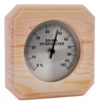 Sauna thermo and hygrometers SOLO SAWO THERMOMETER / HYGROMETER 220, PINE