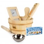 Sauna accessories sets PINE ACCESSORIES SET