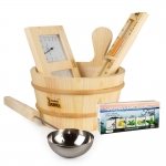 Sauna accessories sets PINE ACCESSORIES SET