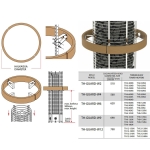 Kiuassuojat Kiuassuojat SAWOTEC TOWER ROUND SUOJAKAIDE