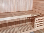 Sauna Lavamoodulite elemendid Sauna ehitusmaterjalid VALMIS LAVAMOODUL, LEPP, 90x400x1800-2400mm